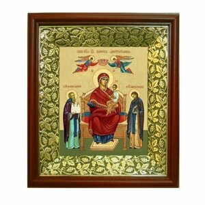 Икона Божией Матери Экономисса (21*24 см), арт СТ-03017-2