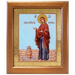 Икона Божией Матери "Геронтисса", широкая рамка 19*22,5 см