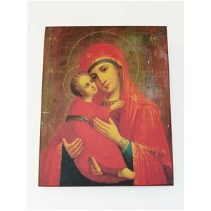 Икона Божией Матери "Владимирская", размер - 20x25