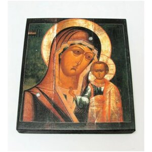 Икона "Божия Матерь Казанская", размер иконы - 20х25