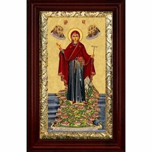 Икона Божья Матерь Игумения горы Афонской 16*26 см арт СТ-11012-1