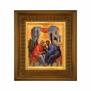 Икона Божья Матерь Ласкание Пресвятой Богородицы (26,5*29,7 см), арт СТ-03040-6