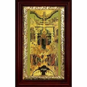 Икона Божья Матерь Непроходимая Дверь 21*36 см арт СТ-11013-3