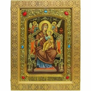 Икона Божья Матерь Всецарица рукописная, арт ИРП-755
