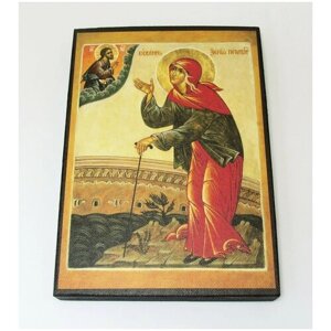 Икона "Ксения Петербургская", размер иконы - 80х100