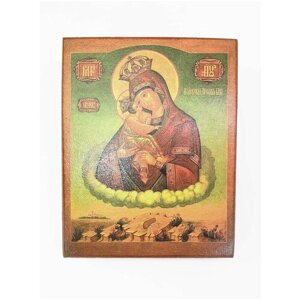 Икона "Почаевская Божия Матерь", размер - 80х100