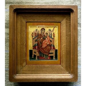 Икона ручной работы Богородица Всецарица