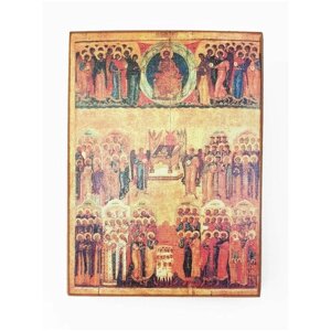 Икона "Собор Всех Святых", размер - 60х80