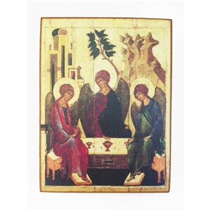 Икона "Святая Троица", размер иконы - 15x18