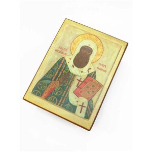 Икона "Святитель Петр", размер иконы - 15x18
