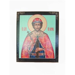 Икона "Святой благоверный князь Игорь Черниговский", размер - 20х25