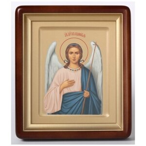 Икона в киоте 18*24 фигурный, темпера №3 ковчег Ангел Хранитель 1 #109088