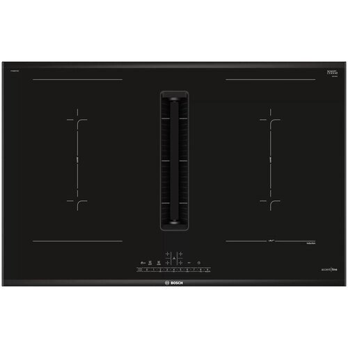 Индукционная варочная панель BOSCH PVQ895F25E, цвет панели черный, цвет рамки черный