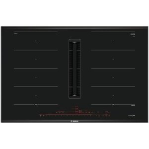 Индукционная варочная панель BOSCH PXX895D66E, цвет панели черный, цвет рамки черный