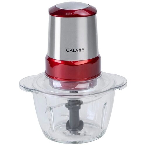 Измельчитель GALAXY LINE GL2354, 350 Вт, серебристый/красный