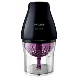 Измельчитель Philips Viva Collection HR2505/90, 500 Вт, черный