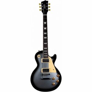 JET JL-500 SLB - электрогитара, Les Paul, корпус красное дерево, HH, цвет Silverburst