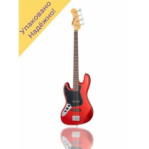 JMFJB80lhracar бас-гитара JB80LHRA леворукая, красная