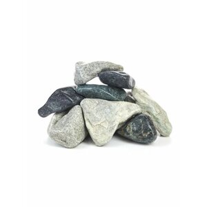 Камни для бани Жадеит + Нефрит шлифованный камень 10 кг (фракция 80-130 мм.)