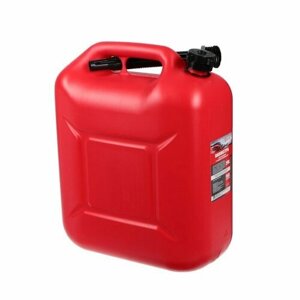 Канистра 3ton PROFI, красная для топлива + крышка и лейка, 20 л (комплект из 2 шт)
