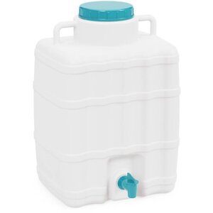 Канистра для воды 15 литров с краном