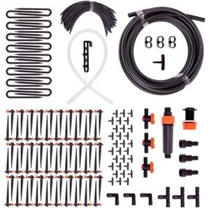 Капельный полив Жук, от емкости 60 растений с регулируемыми капельницами