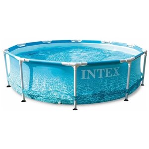 Каркасный бассейн Intex Metal Frame 305х76 см 'Beachside' 4485 л