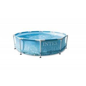 Каркасный бассейн Intex Metal Frame Beachside / 28208 (305х76) (c фильтром и насосом)