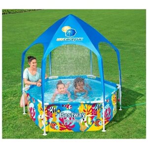 Каркасный бассейн с навесом splash-IN-SHADE PLAY POOL, 183х51см, bestway