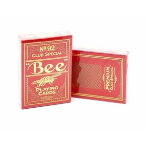 Карты Bee Golden Been PLC066 Красный