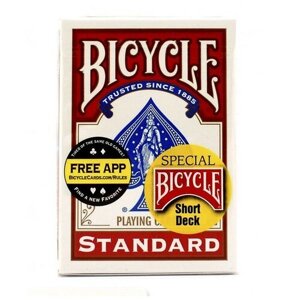 Карты "Bicycle Standard Short Red"