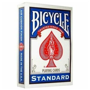 Карты игральные 54 шт. Bicycle Rider Back Standart, синяя рубашка