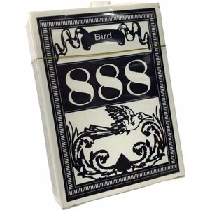 Карты игральные Bird 888, колода, черные