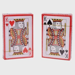 Карты игральные классические / Покерные карты 2 колоды по 54 шт, универсальные