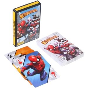Карты игральные "Комикс" Человек-паук, Марвел 9373513