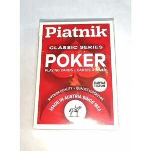 Карты игральные "Poker" 55 листов, Piatnik / Карты для игры в покер / Настольная игра