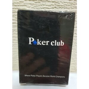 Карты игральные "Poker Club"с пластиковым покрытием, 54шт