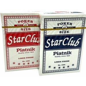 Карты игральные STAR CLUB" 55 листов Piatnik /карточные игры /настольная игра