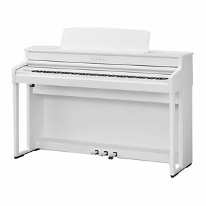 KAWAI CA501 PSW - цифровое пианино, 88 клавиш, банкетка, механика Grand Feel Compact, цвет белый