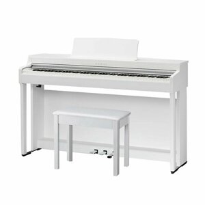 KAWAI CN201 W - цифровое пианино, банкетка, механика Responsive Hammer III, 88 клавиш, цвет белый