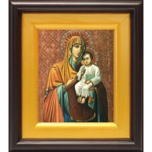 Казанская Песчанская икона Божией Матери, киот 16,5*18,5 см
