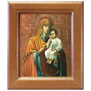 Казанская Песчанская икона Божией Матери, рамка 14,5*16,5 см