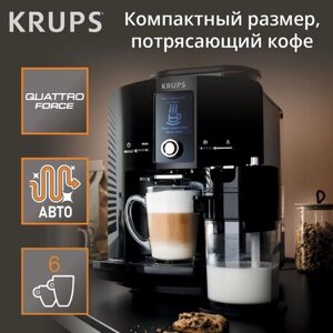 Кофемашина Krups EA8298 Latt' Express, черный