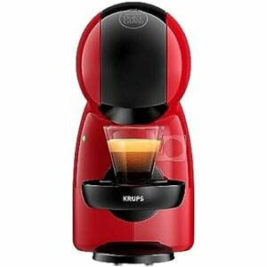 Кофемашина Krups KP1A35 Nescaf Dolce Gusto Piccolo XS в капсулах 15 Бар Ультракомпактный Эспрессо высокого давления Более 30 кофейных творений Автоматическое отключение Красный/Черный