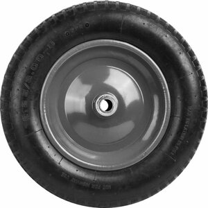 Колесо для тачки резиновое размер 3.00-8 втулки 20 мм колеса 355мм