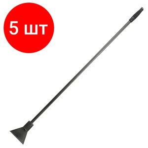Комплект 5 шт, Ледоруб-топор с металлической ручкой, ширина 15 см, высота 135 см, Б-3