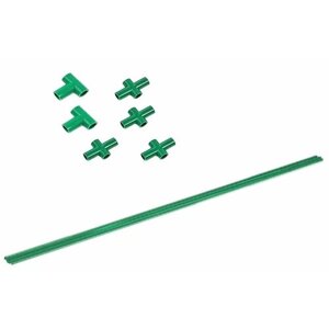 Комплект дуг для парника Пикник и Сад Комплект перемычек на парниковые дуги, зеленый