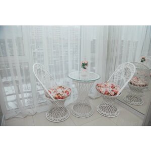 Комплект садовой мебели из композита "Provance" с подушкой аркадия роз