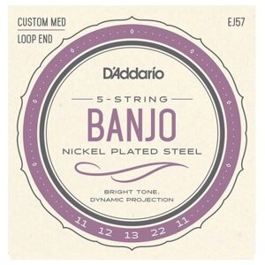 Комплект струн для банджо D'Addario EJ57