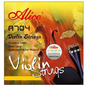 Комплект струн для скрипки 4/4 ALICE A704